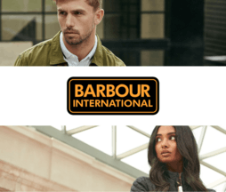 Barbour International Split Image