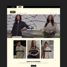 Barbour International Website Image 2