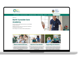 NTCA laptop image - Website Design & Dev Panel