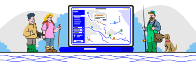 Geo spatial data image
