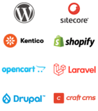 WordPress / Kentico / Sitecore