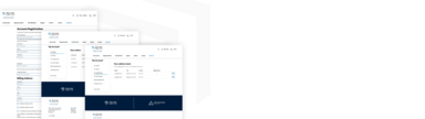 Customer account area