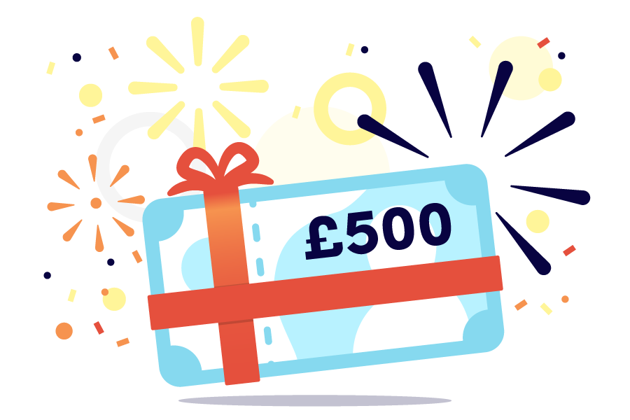 £500