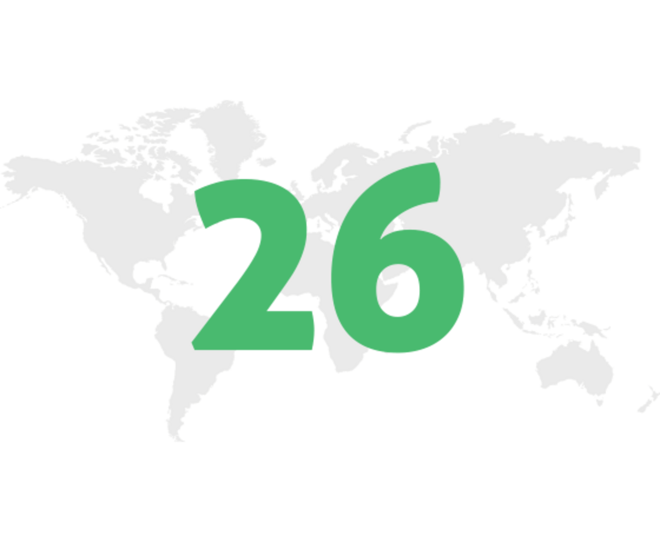 Released in 26 countries around the world