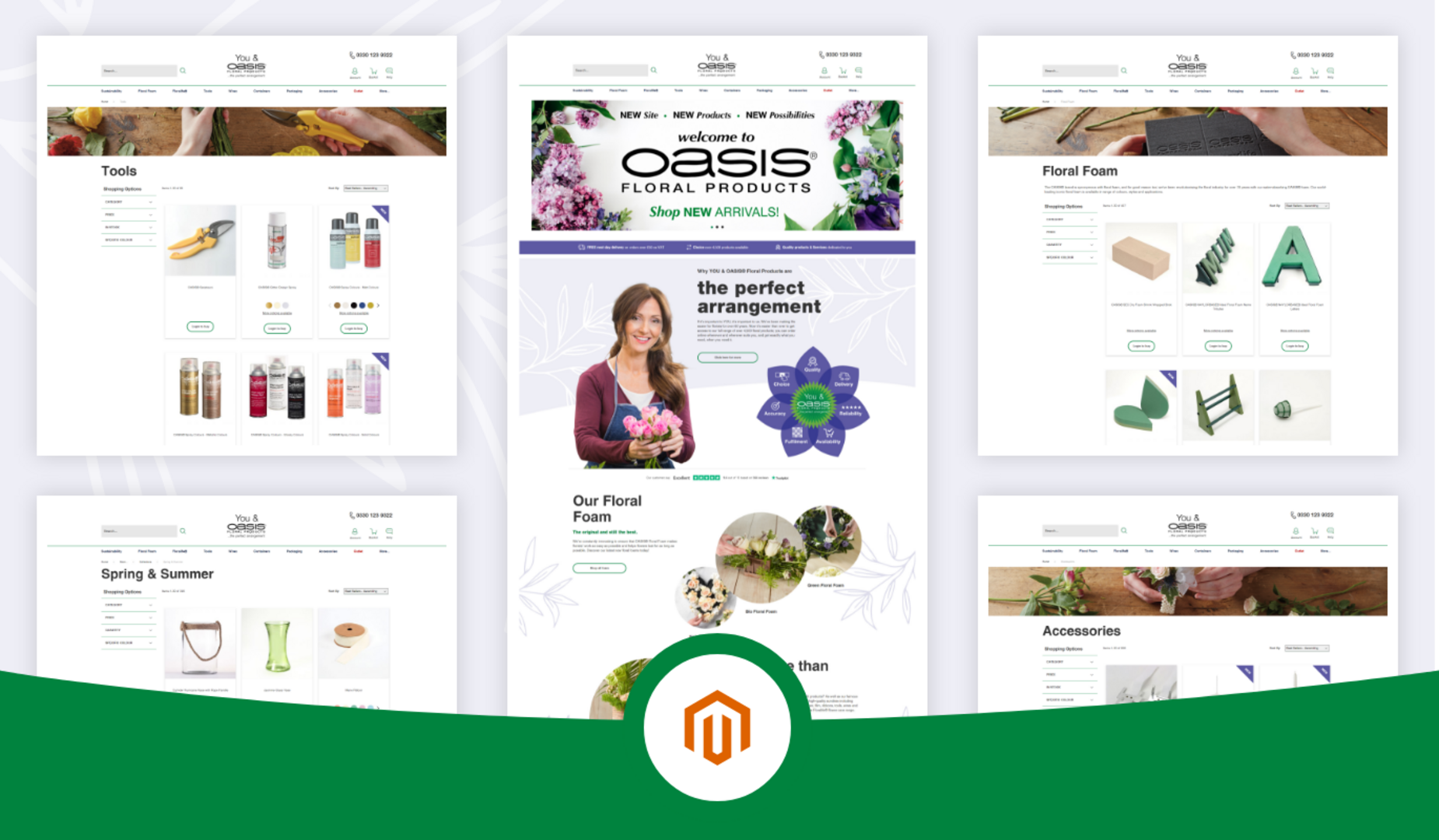 Mobile View Magento Logo Image