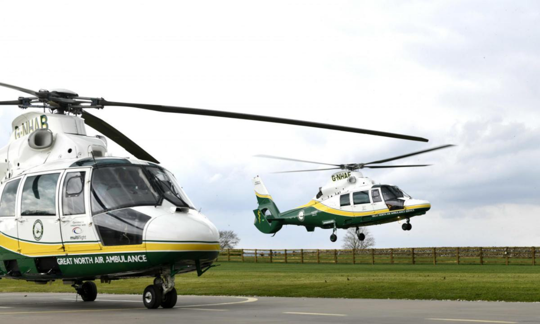 Two Helicopters Image