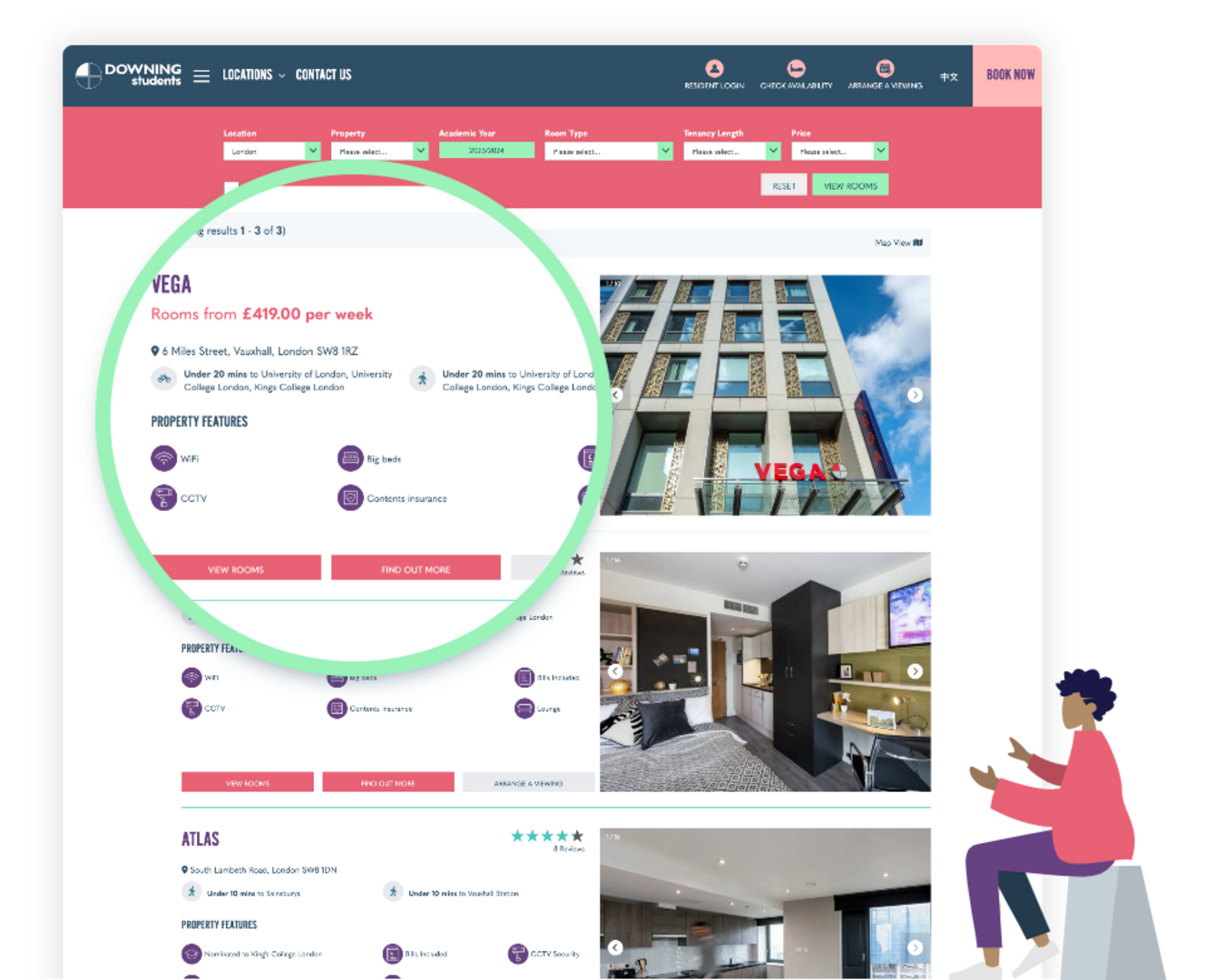 Designing efficient content image
