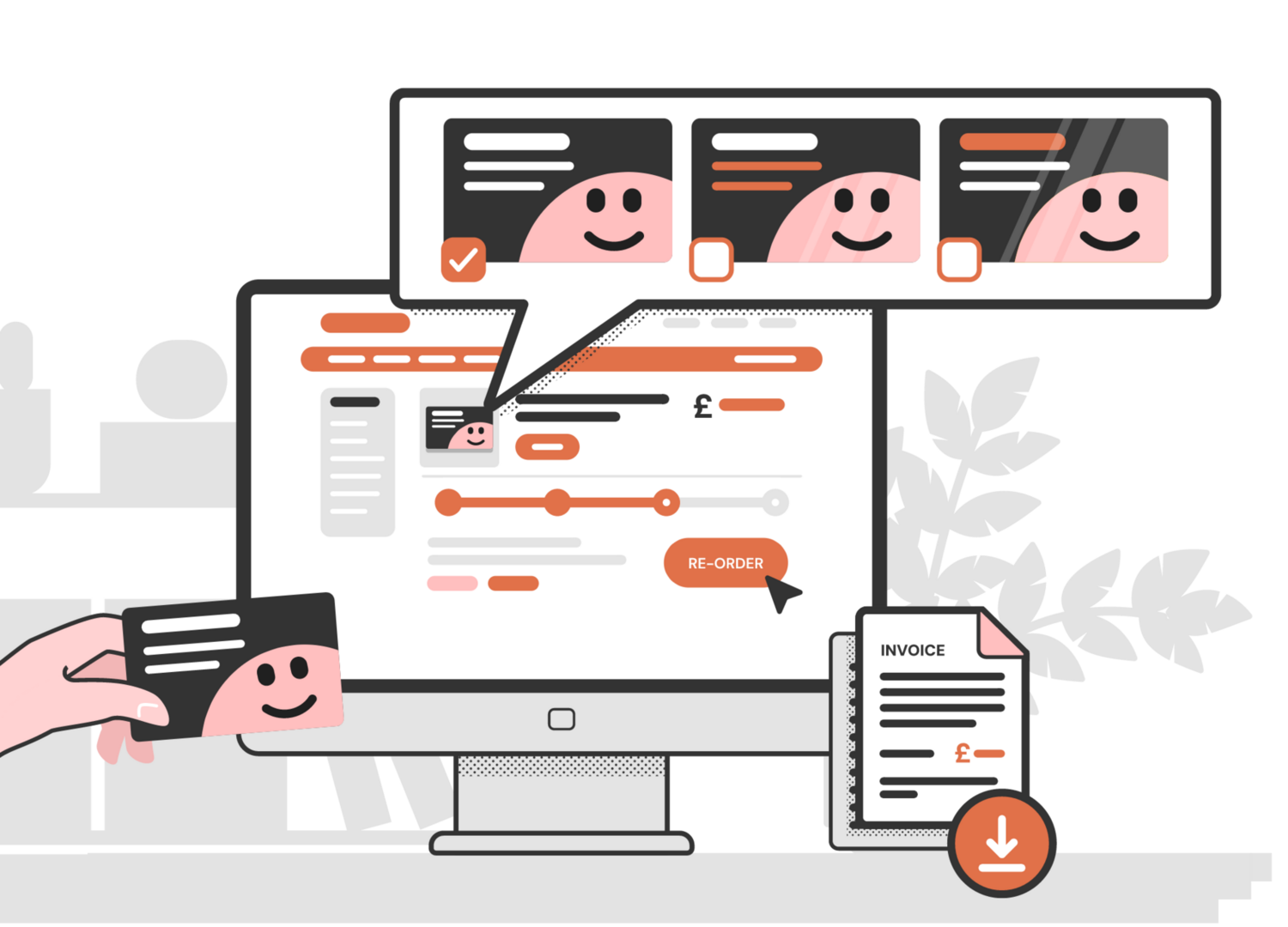 the benefits for your customers half