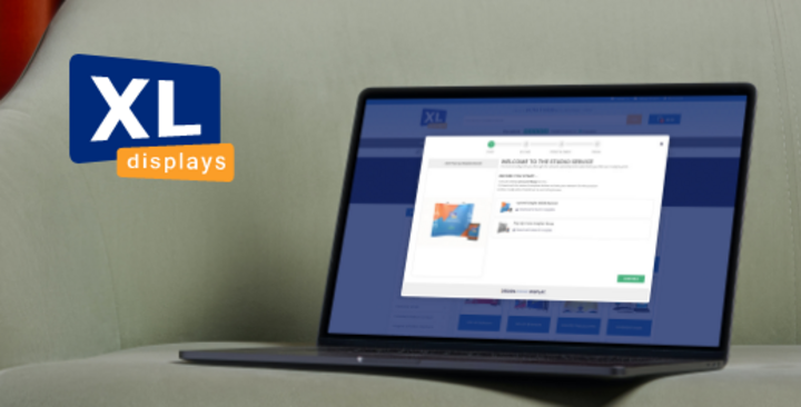 XL Displays Web-to-Print Platform