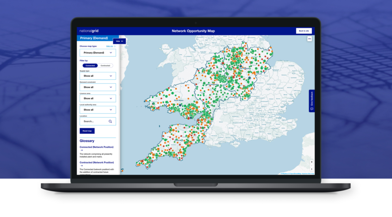 National Grid Network Opportunity Map National Grid Network Opportunity Map