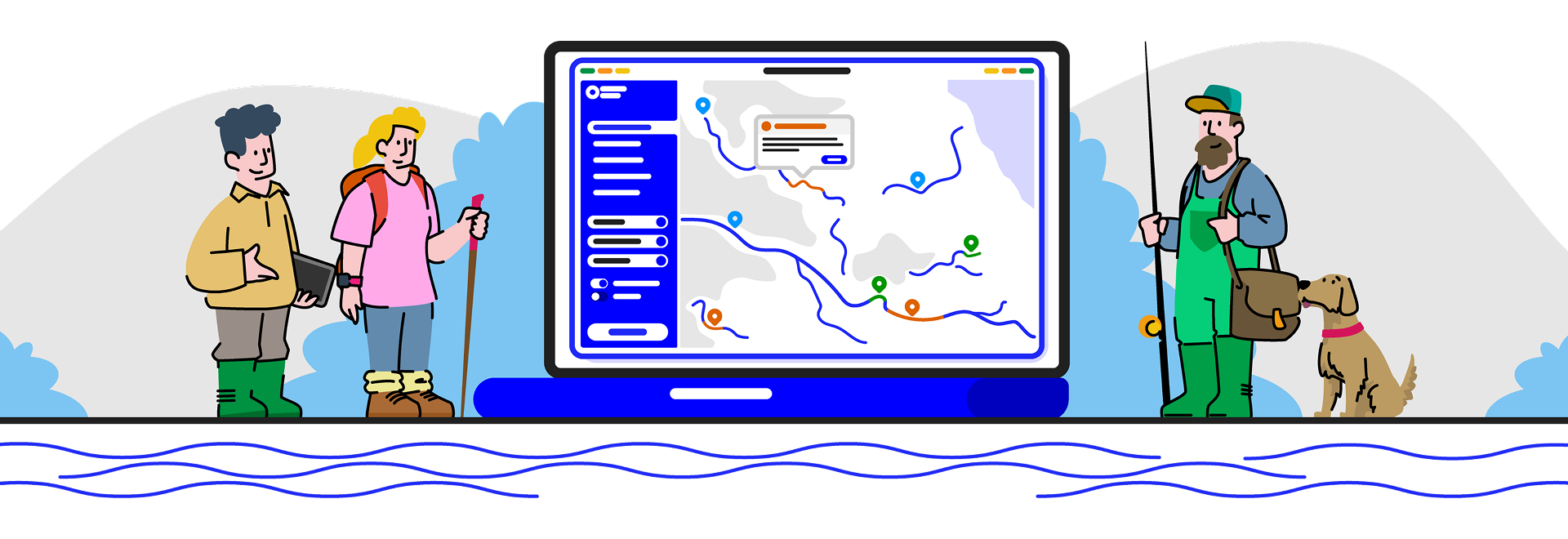 Geo spatial data image