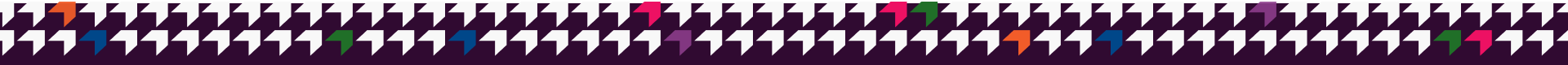 Purple chevron divider