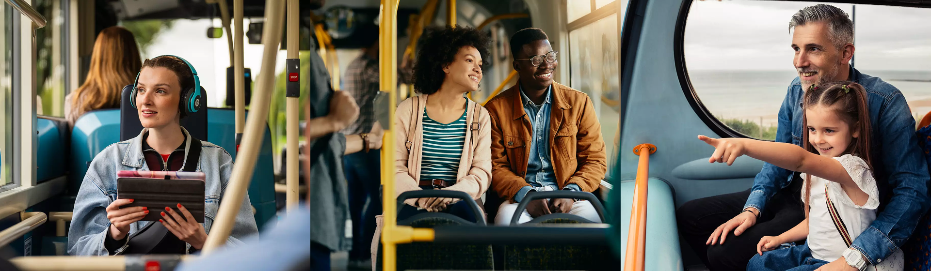 people on bus images